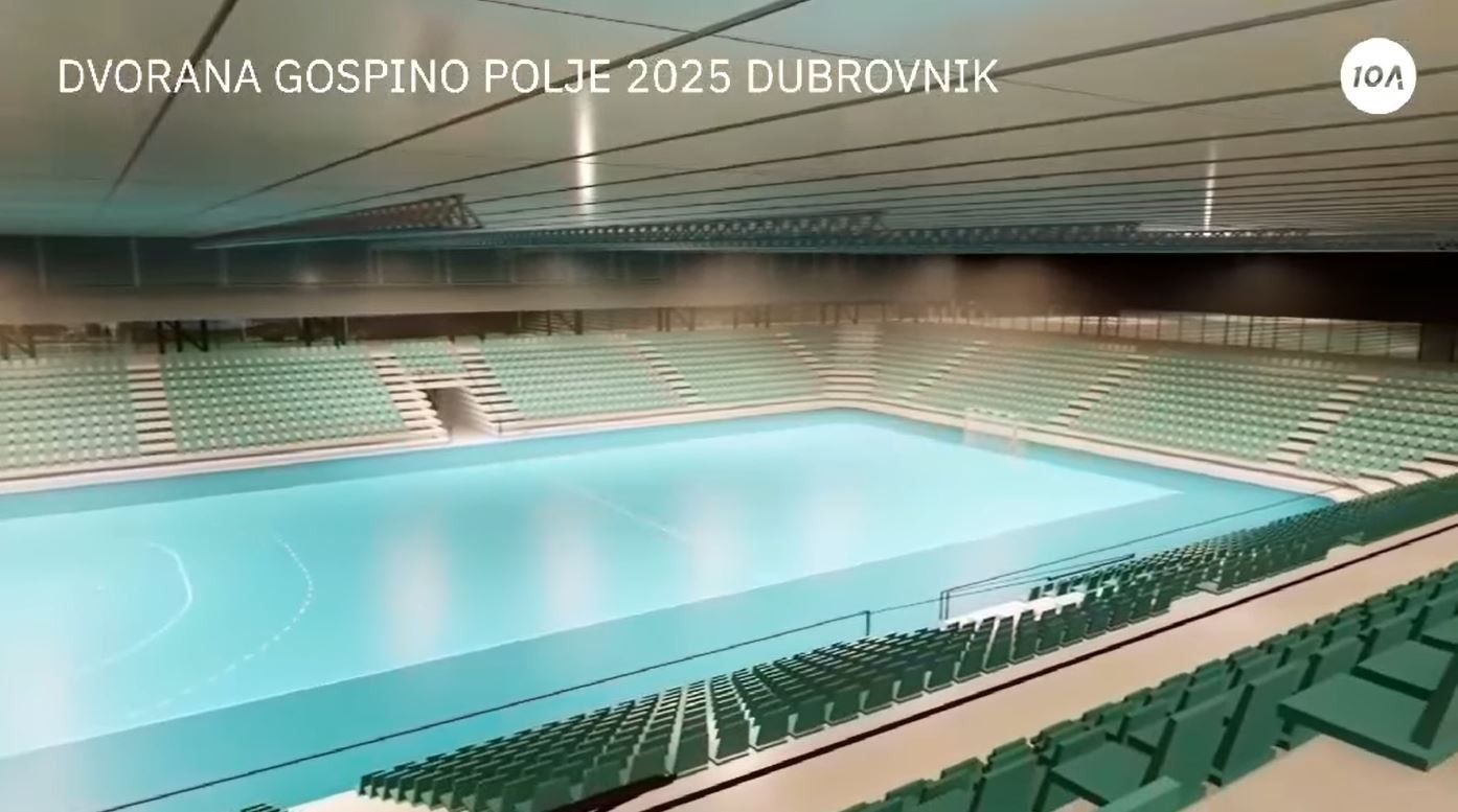 Pogledajte kako se Dubrovnik priprema za domaćinstvo Svjetskog rukometnog prvenstva 2025. (VIDEO)